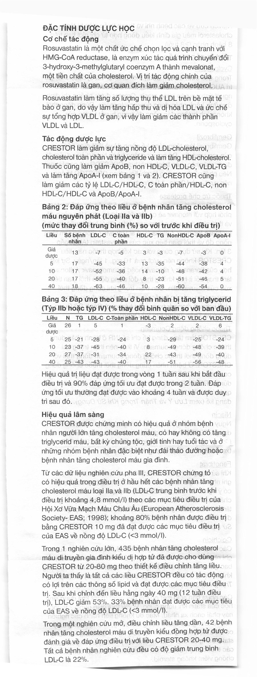 Crestor 5mg trị rối loạn lipid máu